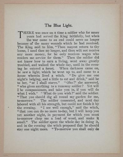 E328 - Fairy Tales by the Brothers Grimm - i10093