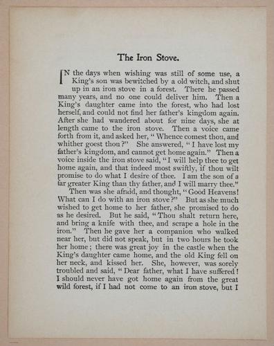 E328 - Fairy Tales by the Brothers Grimm - i10095