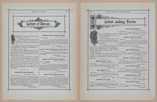 E297 - Hill's Manual of Social and Business Forms 1890 - 6431-6432