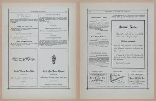 E297 - Hill's Manual of Social and Business Forms 1890 - 6464-6465