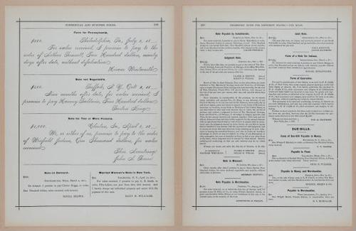 E297 - Hill's Manual of Social and Business Forms 1890 - 6892-6893