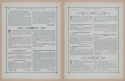 E297 - Hill's Manual of Social and Business Forms 1890 - 6906-6907