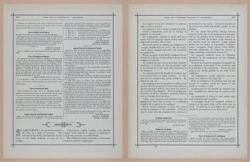 E297 - Hill's Manual of Social and Business Forms 1890 - 6910-6911