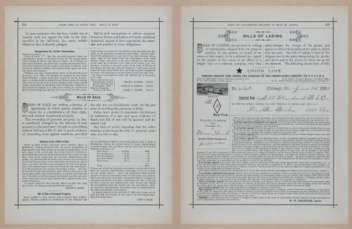 E297 - Hill's Manual of Social and Business Forms 1890 - 6914-6915