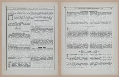E297 - Hill's Manual of Social and Business Forms 1890 - 6920-6921