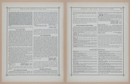 E297 - Hill's Manual of Social and Business Forms 1890 - 6937-6938