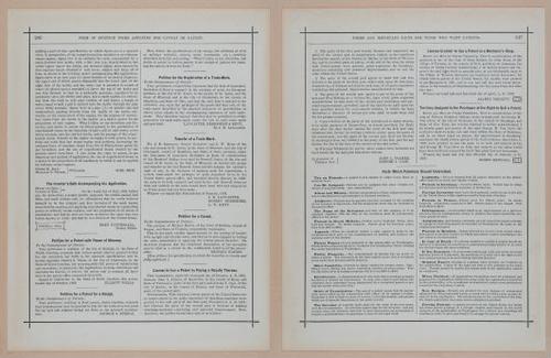 E297 - Hill's Manual of Social and Business Forms 1890 - 6949-6950