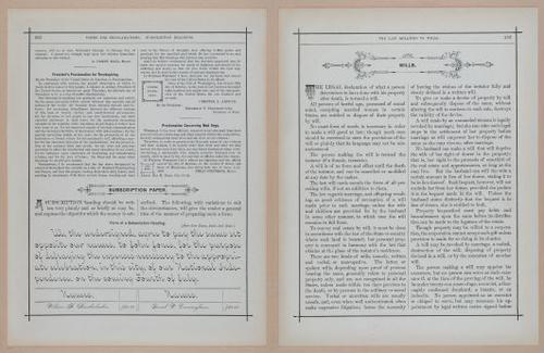 E297 - Hill's Manual of Social and Business Forms 1890 - 6955-6956
