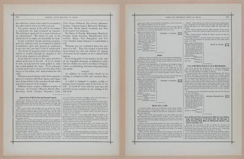 E297 - Hill's Manual of Social and Business Forms 1890 - 6957-6958