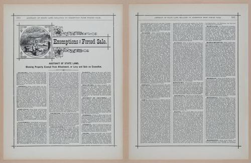 E297 - Hill's Manual of Social and Business Forms 1890 - 6963-6964
