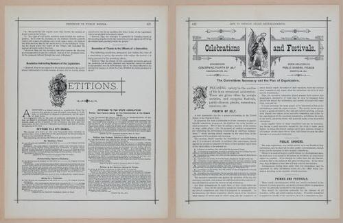 E297 - Hill's Manual of Social and Business Forms 1890 - 7123-7124