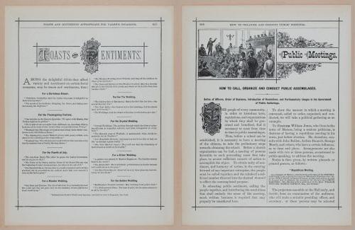 E297 - Hill's Manual of Social and Business Forms 1890 - 7125-7126