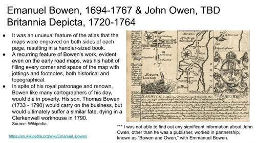 E127.D12 - 1720 Britannia Depicta by Ogilby, Bownen & Owen