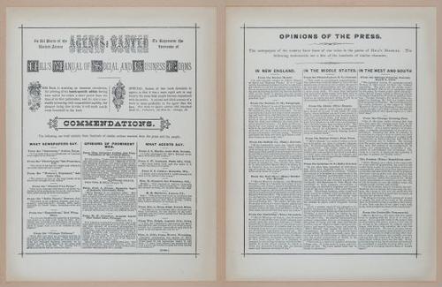 E297 - Hill's Manual of Social and Business Forms 1890 - 7284-7285