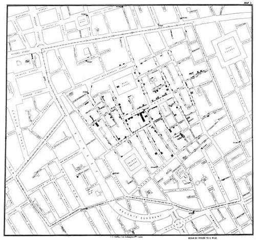 E316 - “On the Mode of Communication of Cholera” - John Snow - 1854 (Annie Gustafson)