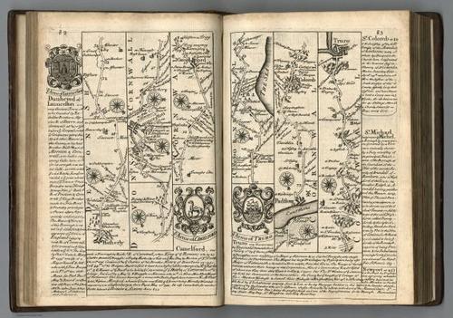 E127.047 - Roads from London to Barnstable. (continued.)