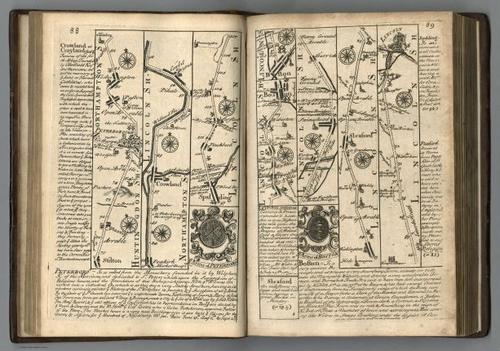 E127.050 - Roads from London to Boston.