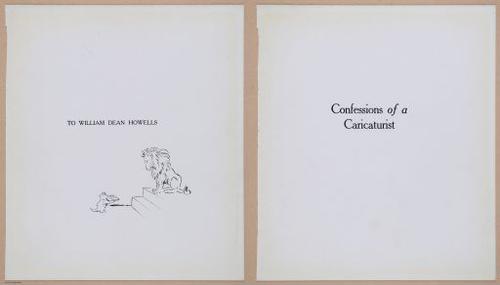 E341 - Confessions of a Caricaturist - 1917 - 11126a-11126b