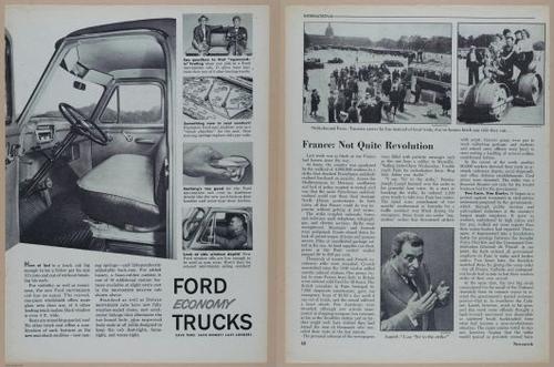 E350 - Newsweek 1953 August 24 - Nuclear Scenario Map - 12959-12960