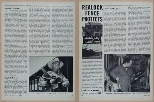 E350 - Newsweek 1953 August 24 - Nuclear Scenario Map - 12971-12972