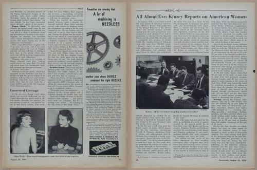 E350 - Newsweek 1953 August 24 - Nuclear Scenario Map - 12987-12988