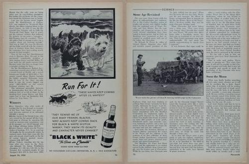 E350 - Newsweek 1953 August 24 - Nuclear Scenario Map - 12993-12994