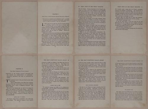 E346 - Sinking of Titanic - i12188-189-190-191-192-193-194