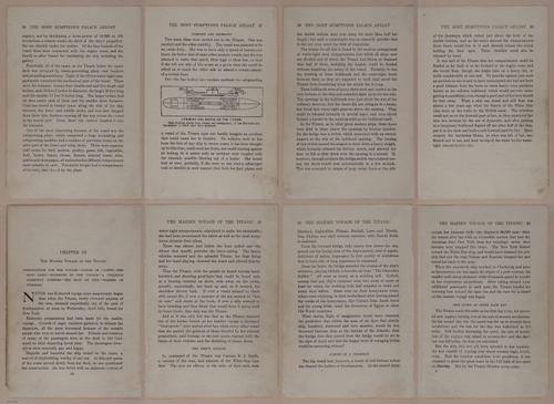 E346 - Sinking of Titanic - i12195-196-197-198-199-202-203-204