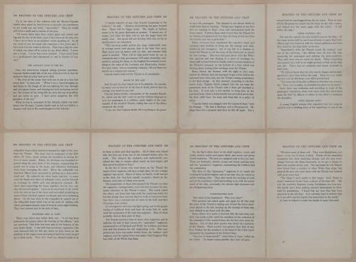 E346 - Sinking of Titanic - i12458-459-460-461-462-464-465-12466