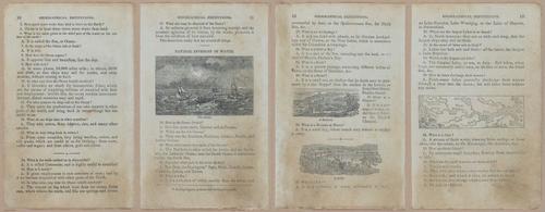 E348 - Mitchell's Geography 1845 - 12565-12566-12567-12568
