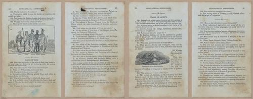 E348 - Mitchell's Geography 1845 - 12592-12593-12594-12595