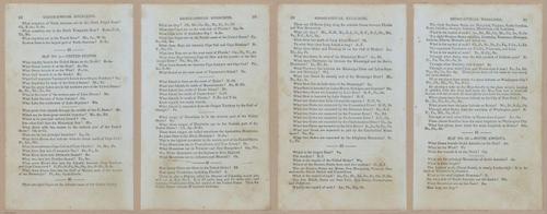 E348 - Mitchell's Geography 1845 - 12609-12610-12611-12612