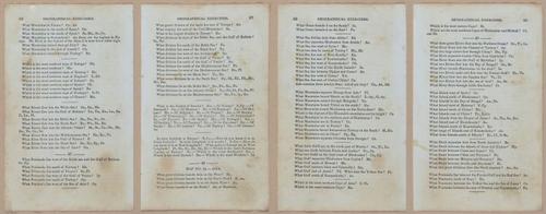 E348 - Mitchell's Geography 1845 - 12617-12618-12619-12620