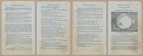E348 - Mitchell's Geography 1845 - 12625-12626-12627-12628