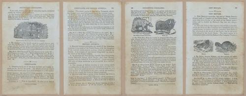E348 - Mitchell's Geography 1845 - 12641-12642-12643-12644