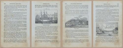 E348 - Mitchell's Geography 1845 - 12681-12682-12683-12684
