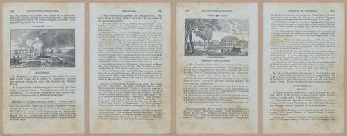 E348 - Mitchell's Geography 1845 - 12689-12690-12691-12692