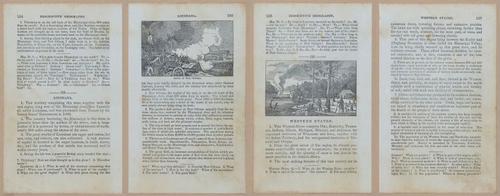 E348 - Mitchell's Geography 1845 - 12705-12706-12707-12708