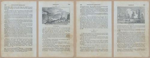 E348 - Mitchell's Geography 1845 - 12713-12714-12715-12716