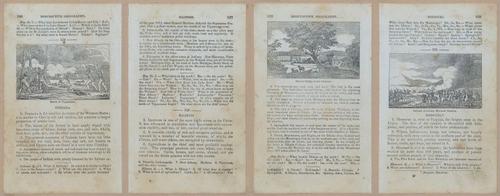 E348 - Mitchell's Geography 1845 - 12717-12718-12719-12720