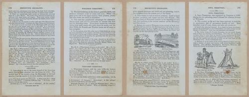 E348 - Mitchell's Geography 1845 - 12721-12722-12723-12724