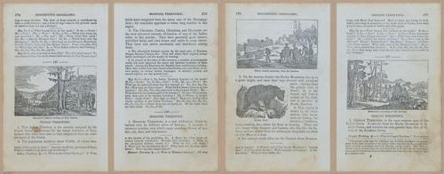 E348 - Mitchell's Geography 1845 - 12725-12726-12727-12728