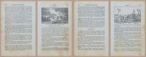 E348 - Mitchell's Geography 1845 - 12729-12730-12731-12732