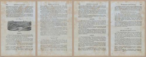 E348 - Mitchell's Geography 1845 - 12805-12806-12807-12808