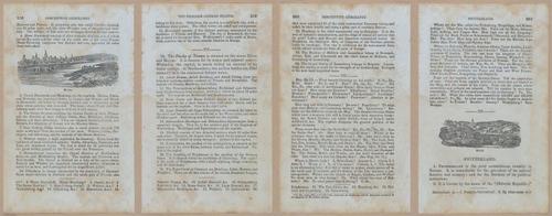 E348 - Mitchell's Geography 1845 - 12809-12810-12811-12812
