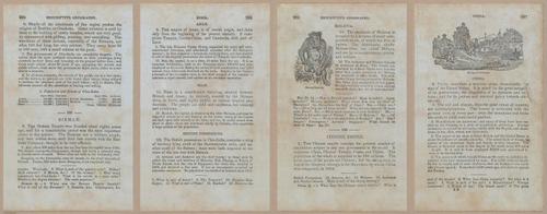 E348 - Mitchell's Geography 1845 - 12845-12846-12847-12848