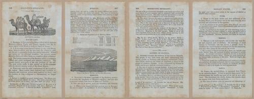 E348 - Mitchell's Geography 1845 - 12857-12858-12860-12861