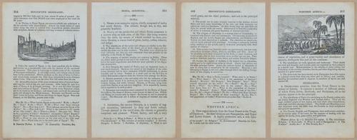 E348 - Mitchell's Geography 1845 - 12866-12867-12868-12869