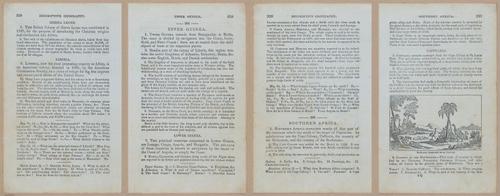 E348 - Mitchell's Geography 1845 - 12870-12871-12872-12873
