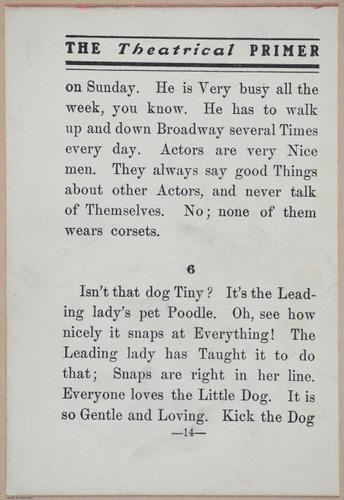E370 - The Theatrical Primer - i14962